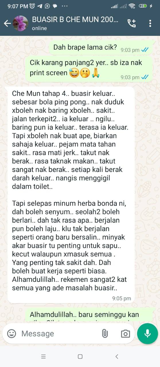 Kisah sebenar Che Mun pengguna Bonda Mujarab
