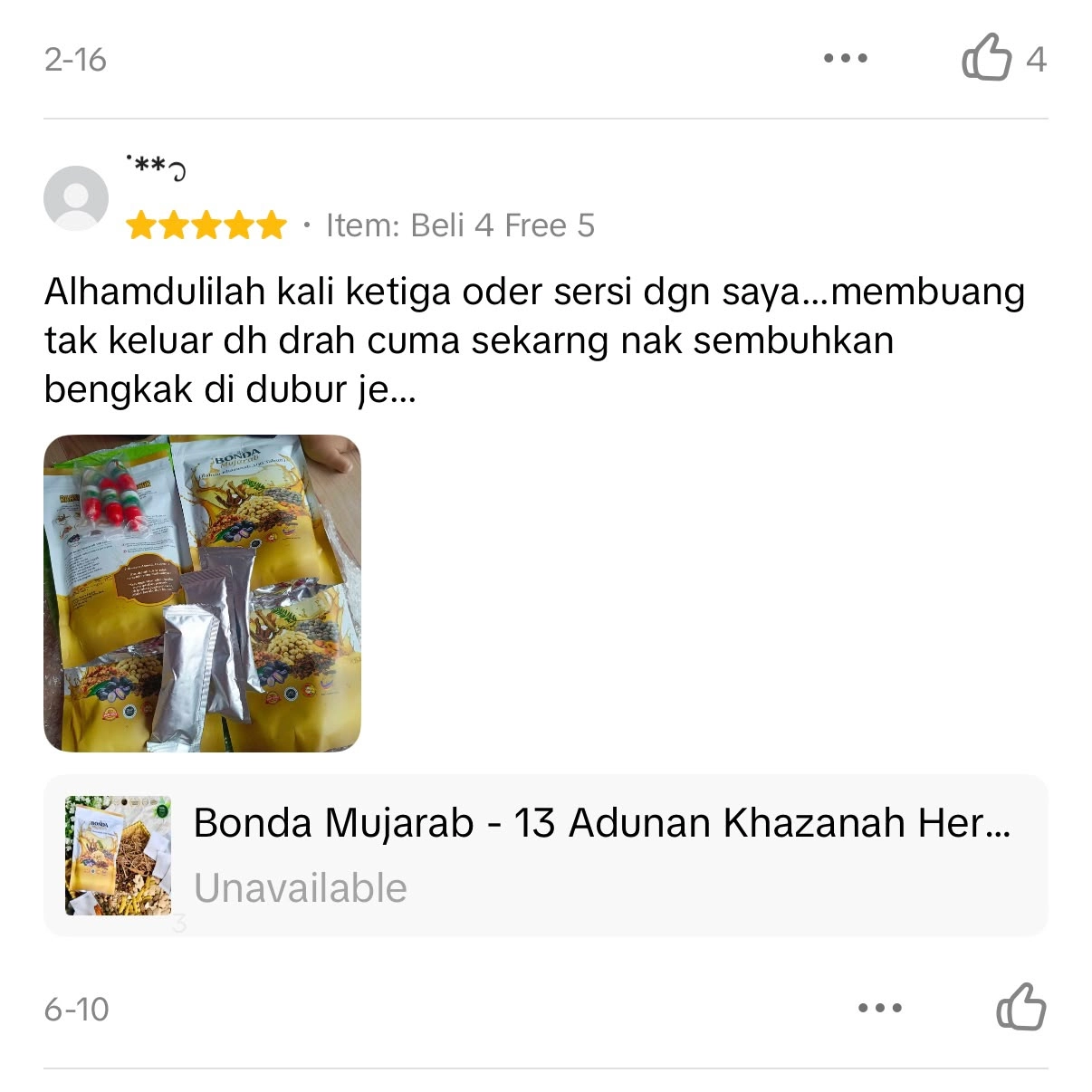 Testimoni Pembeli ·